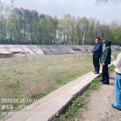 康乐县水务局加强河道环境整治，排查河道安全隐患