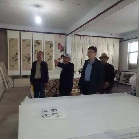 辉县市文联调研南太行书画院