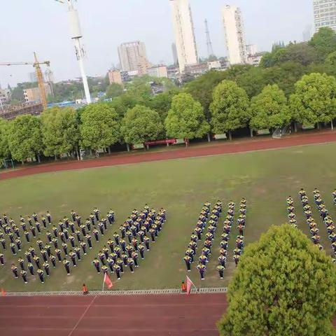 杏花村小学举行2019年广播操和跑操比赛