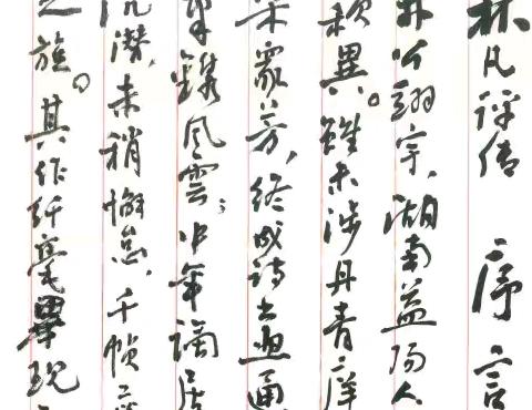 蒋力余《林凡评传》序