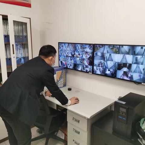 2022年11月4日。长城汇店“119消防安全月”学习。
