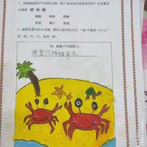 一年级语文特色作业展示