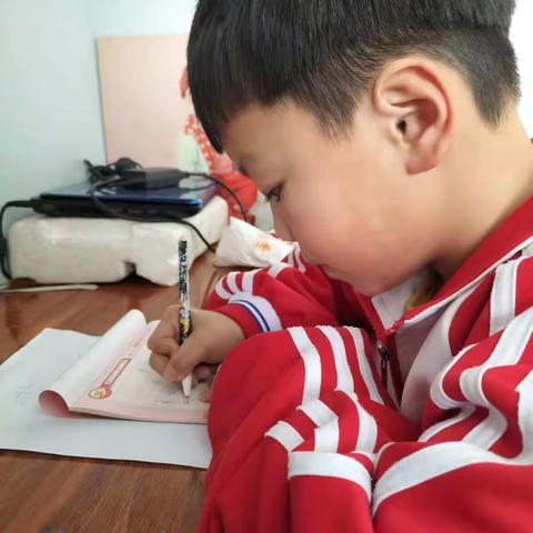 船营区第十七小学校三年一班巩诗宇“居家学习 幸福日记”