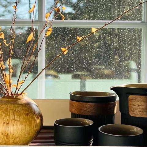 喝茶的心情也很暖