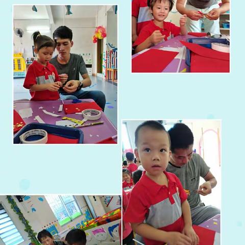 东方幼儿园中一班亲子制作活动掠影