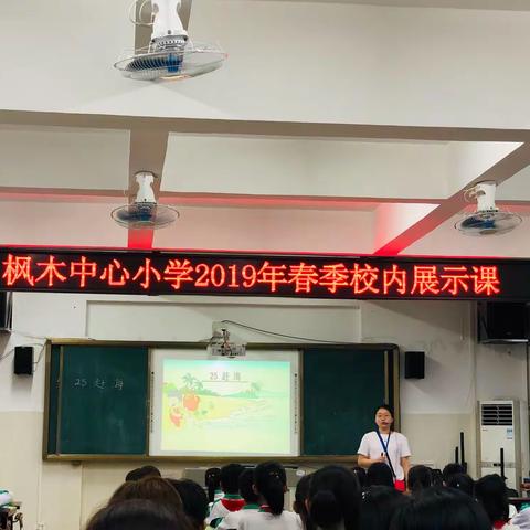 枫木中心小学2019年春季校内展示课