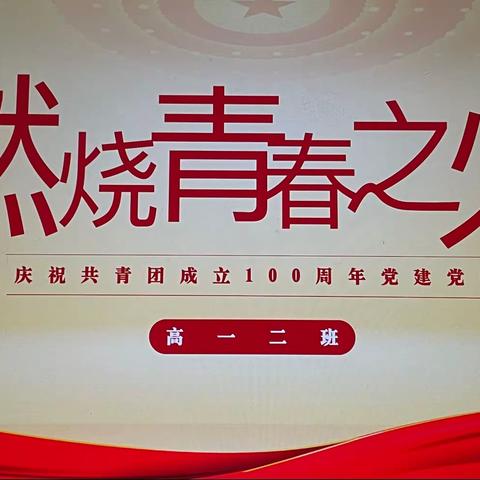 庆祝中国共青团成立100周年