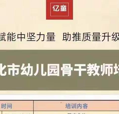 “赋能中坚力量 助推质量升级”——敦化市第七小学幼儿园骨干教师培训线上培训纪实