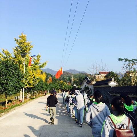 “游和美家乡，悟寒山之道”研学之旅