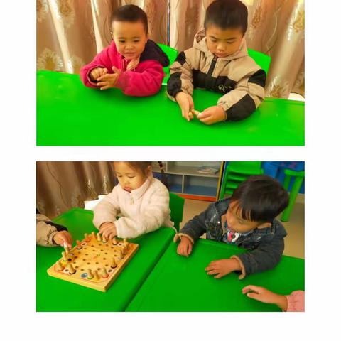 记录小1班小朋友12月份在幼儿园的点点滴滴