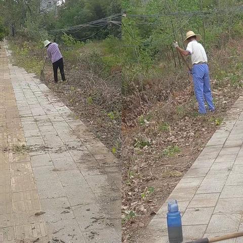 疫情防控、村湾环境整治两不误