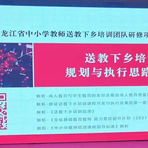 “国培计划（2021）”——黑龙江省中小学幼儿园教师送教下乡培训团队研修项目掠影（第六天）