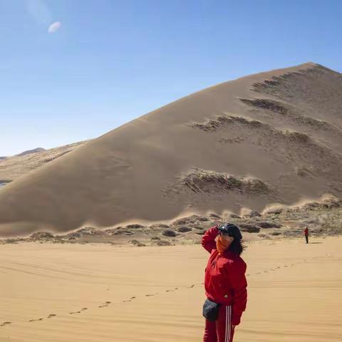 严小珍2021-10-05（银川-梦幻大峡谷-额济纳旗胡杨林-居延海-胡杨神树-巴旦吉林沙漠）8日游。