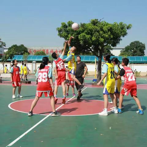 2019年初二8班篮球赛