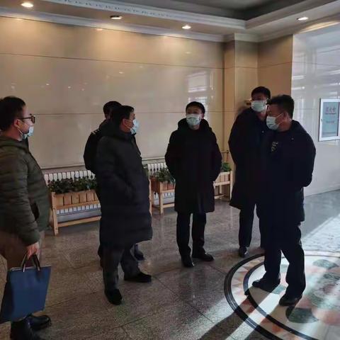 根河市委常委、宣传部长奚玉龙一行深入满归镇检查指导节前安全生产工作