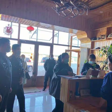 满归镇针对疫情防控工作进行联合执法再检查