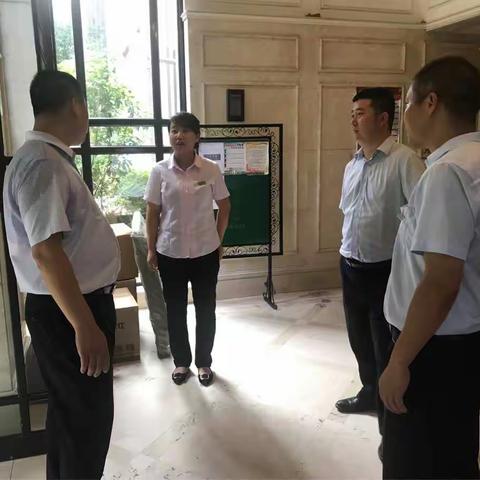 夯实现场管理、关心员工健康！白桦林大区开展工作现场检查及员工慰问工作