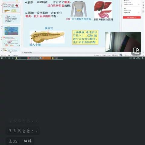 3-25日八年级一班线上学习简报