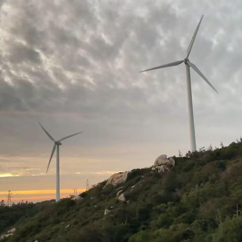 20231120清晨风车日出之一