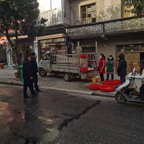 徐古街“门前三包”工作动态
