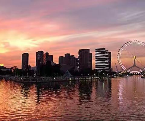 天津之眼 . 摩天轮