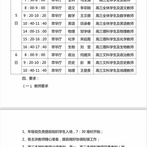 步步为营      高峰可攀 ———2023届高三开展高考阅卷经验及高考应对策略辅导讲座