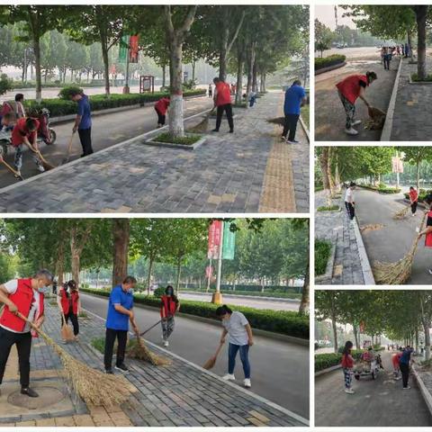 创建园林城市 打造精品街道 磁县残联在行动