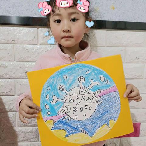 四点班的小朋友绘画作品展示《螃蟹》👏👏👏👍👍👍