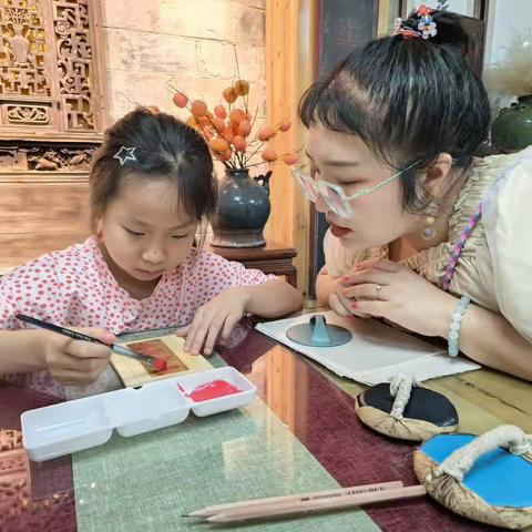 《传承非遗*多彩童年》徽州版画体验公益活动