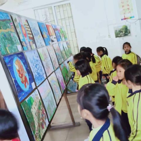 高官营小学美术特色作品