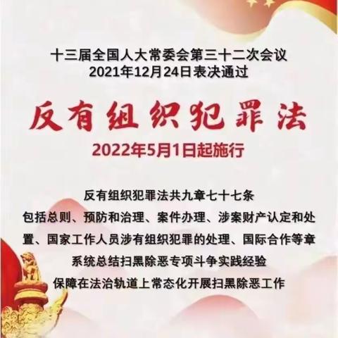 孙营乡积极宣传《反有组织犯罪法》，纵深推进扫黑除恶常态化