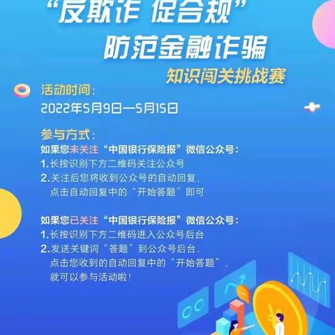 城北西川支行积极组织开展“反欺诈、促合规”防范金融诈骗知识答题活动