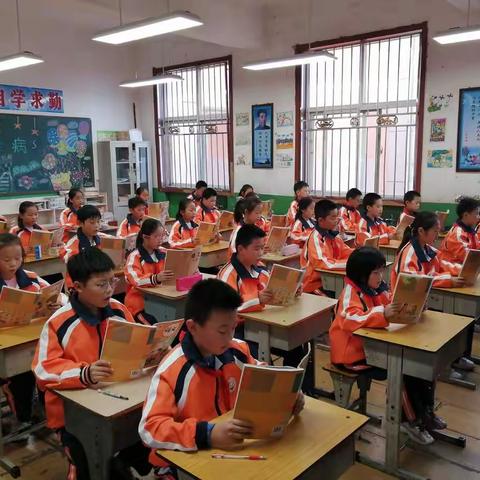 书声朗朗迎晨曦——上党区振兴学校晨读纪实