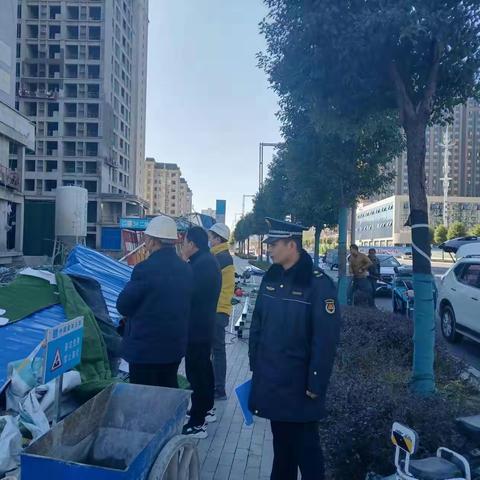 示范区城管局积极应对极端天气开展安全隐患大排查