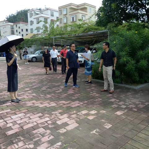 深入教学调研，促进质量提升----斗门区教育科研培训中心来我校调研指导工作