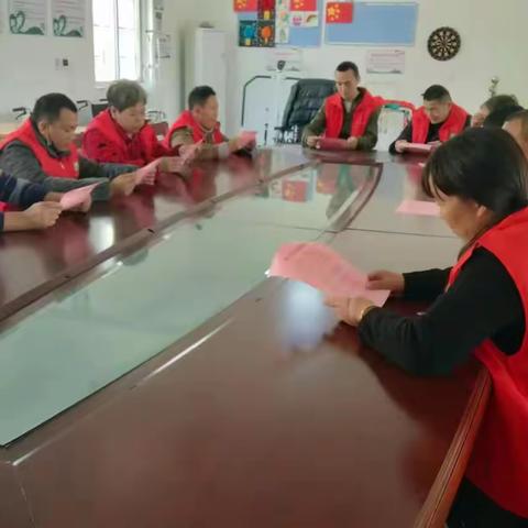 何家残疾人之家走进村庄，宣传反诈