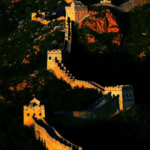 🎞️老胶片📷，—— 长城风光 ——，墨林摄影
