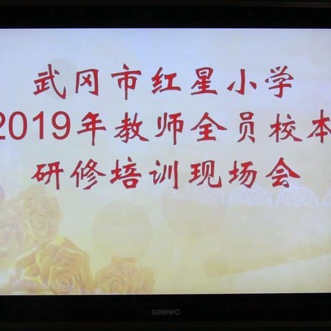 武冈市红星小学2019年校本培训