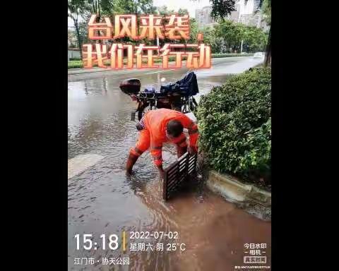 台风来袭，我们在行动！