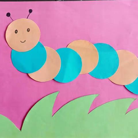 可爱的毛毛虫