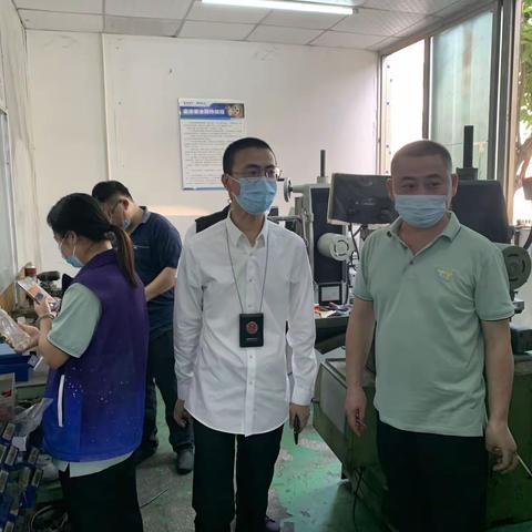 公明应急办开展企业安全生产和疫情防控抽查工作