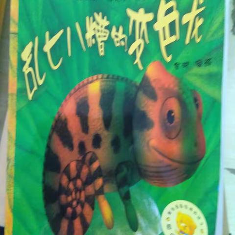 启慧幼儿园读书节活动~《乱七八糟的变色龙》