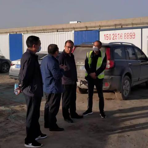 石家庄市劳动监察局督导组检查我区滹沱河项目