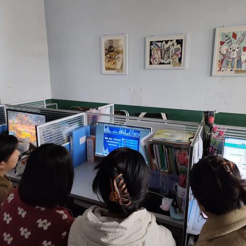 尚璧总校北井寨小学教师参加能力提升工程2.0活动