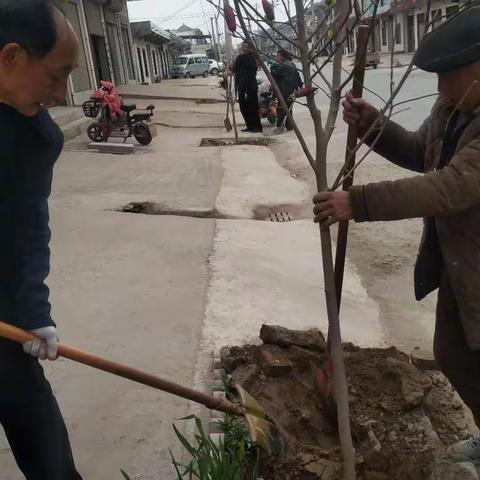 亳城镇持续加大环境整治力度，切实推动人居环境提档升级。