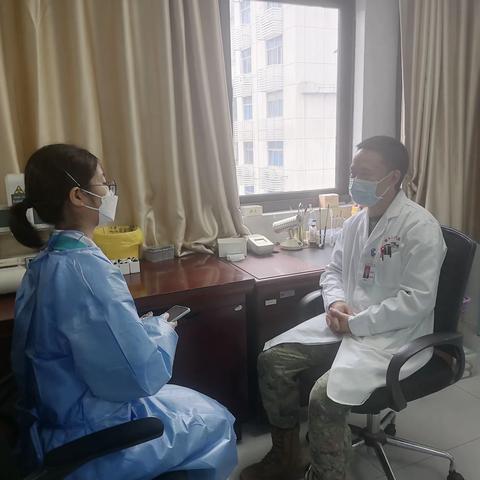 次日前往九二八医院学习实践