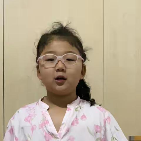 陈美涵8月11日 背诵展示