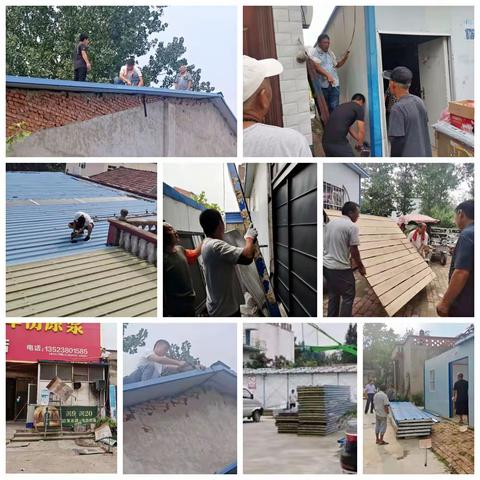 除旧更“芯”---李寨镇四举措全面打响彩钢板房专项集中拆除工作