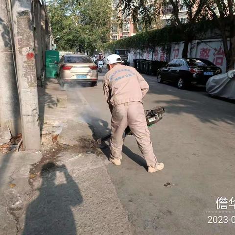 2023年3月4日广州市江氏杀虫有限公司在儋州市辖区开展病媒生物防制施工