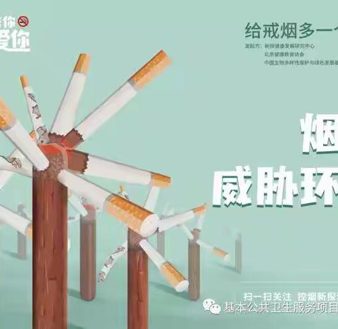 2022.5.31世界无烟日主题“烟草威胁环境"